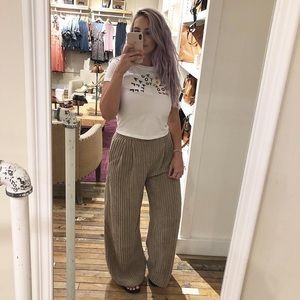 Urban Outfitters Wide Legged High Waisted Flares